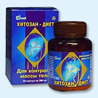 Хитозан-диет капсулы 300 мг, 90 шт - Кисляковская